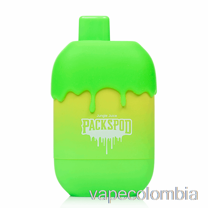 Vape Kit Completo Packwood Packspod 5000 Sour Gushers Desechables (zumo De La Selva)